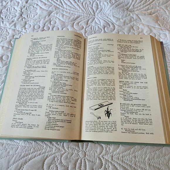 Vintage 1973 Joy Of Cooking Hardcover Cookbook By Irma S. Rombauer Green Cover - Picture 8 of 14
